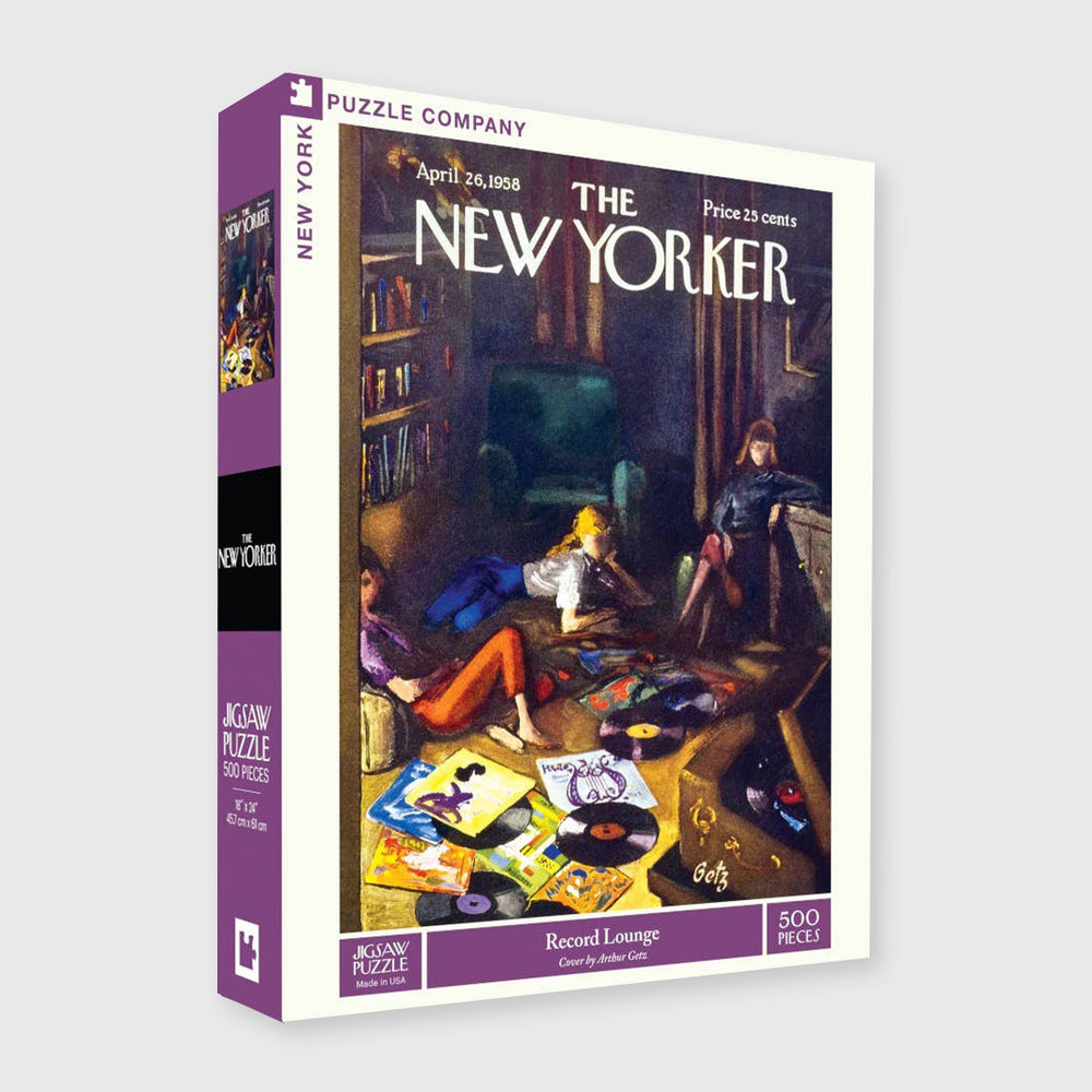 record lounge - 500 piece jigsaw puzzle