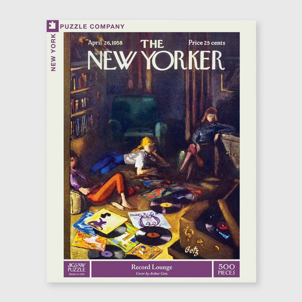 record lounge - 500 piece jigsaw puzzle