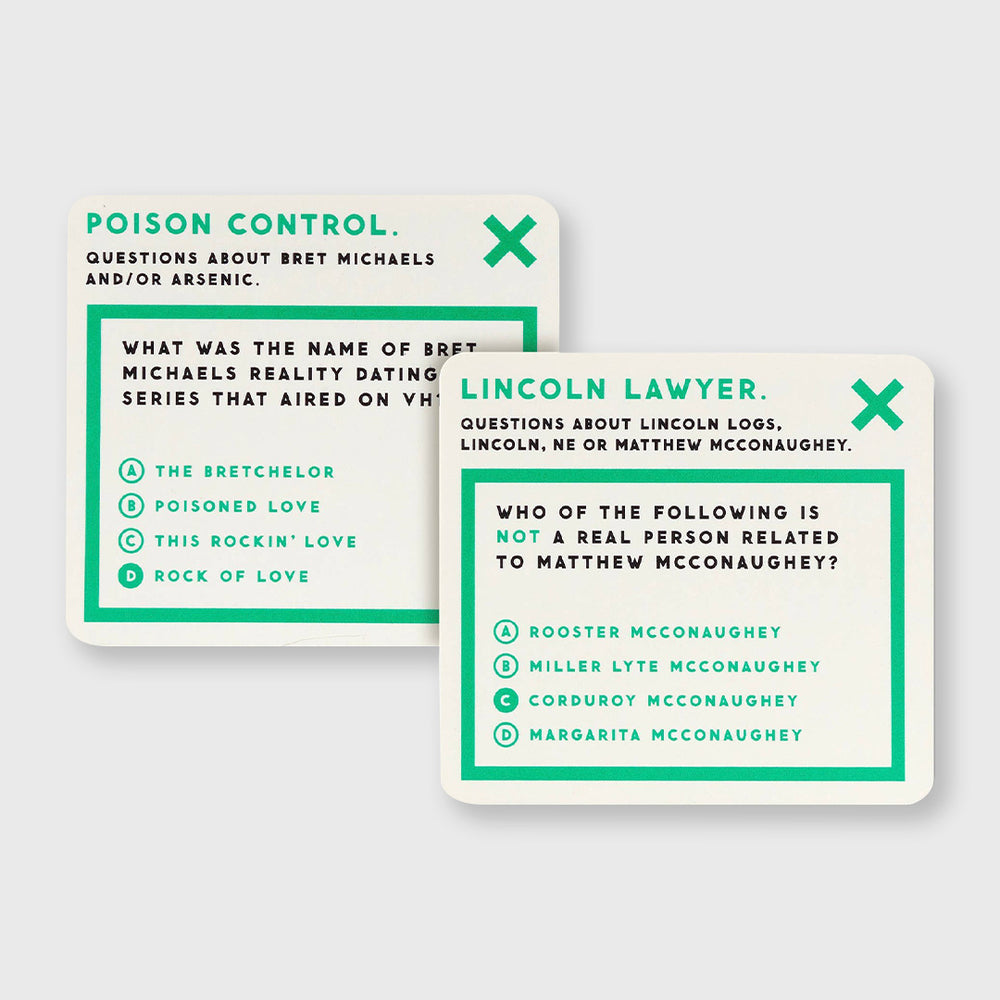 
                  
                    incredibly pointless trivia
                  
                