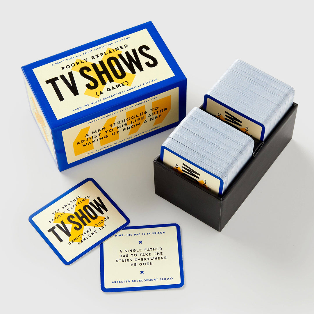 poorly explained tv shows game