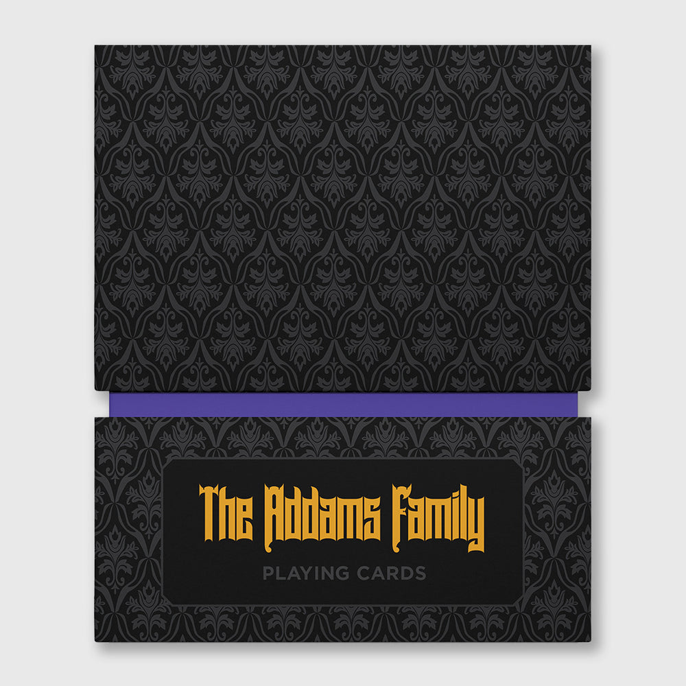 the addams family playing cards