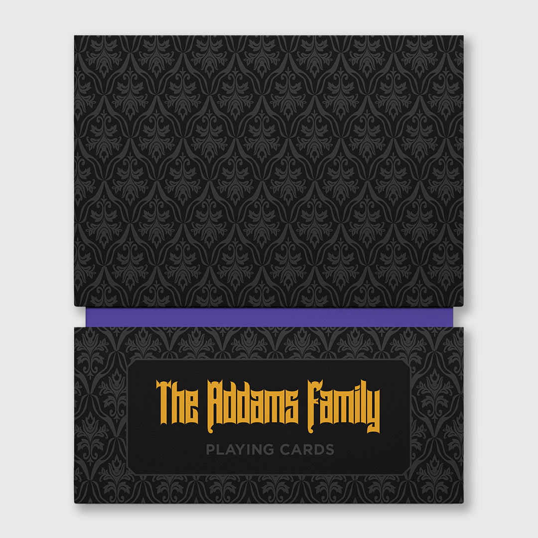 the addams family playing cards