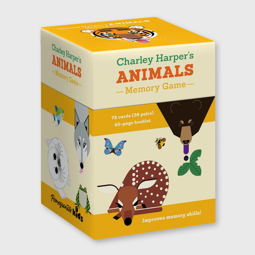 charley harper animals memory game