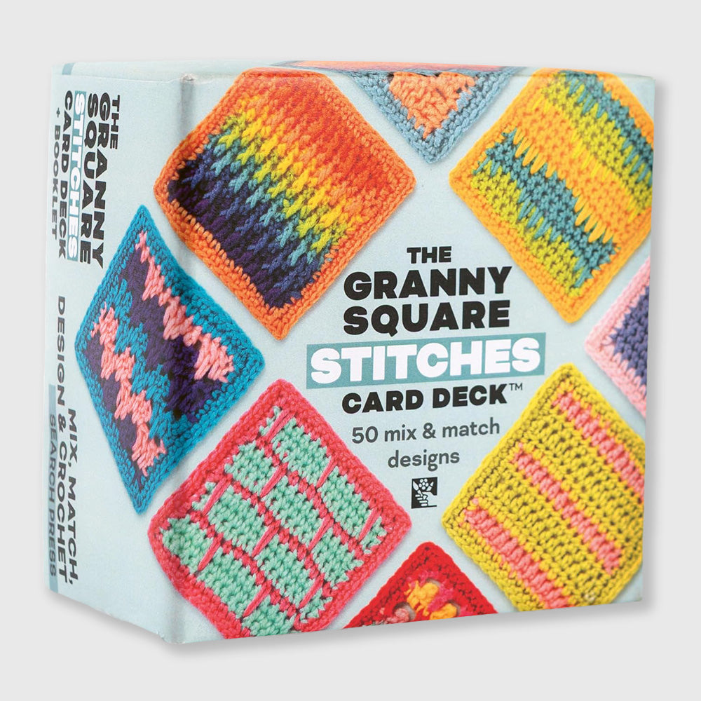 the granny square stitches card deck