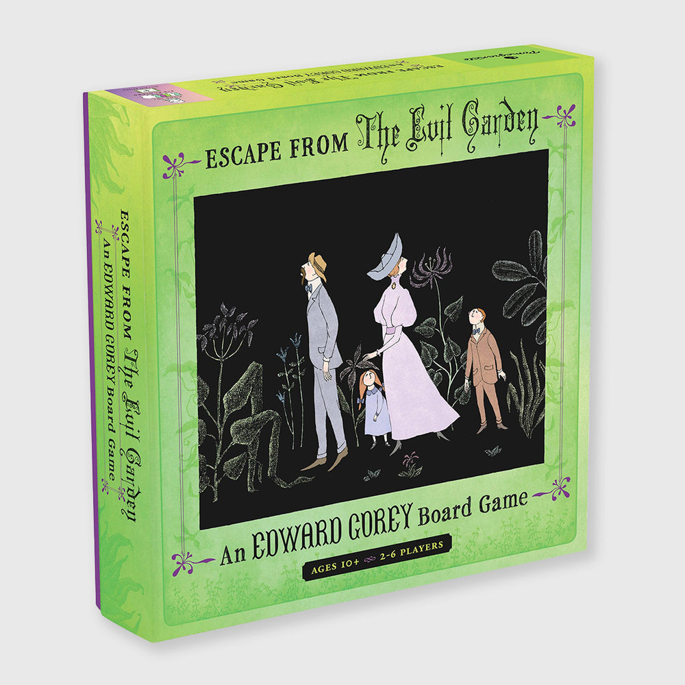 escape from the evil garden: an edward gorey board game
