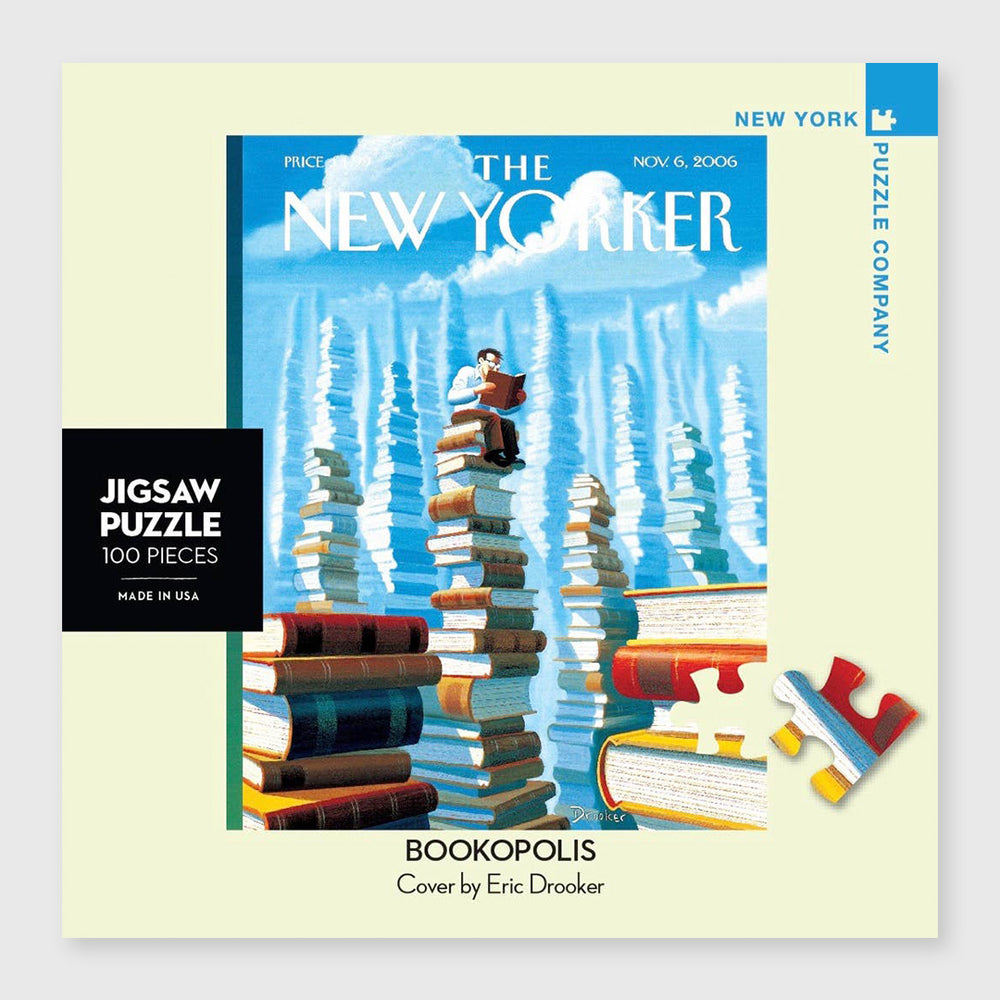 bookopolis mini - 100 piece mini jigsaw puzzle