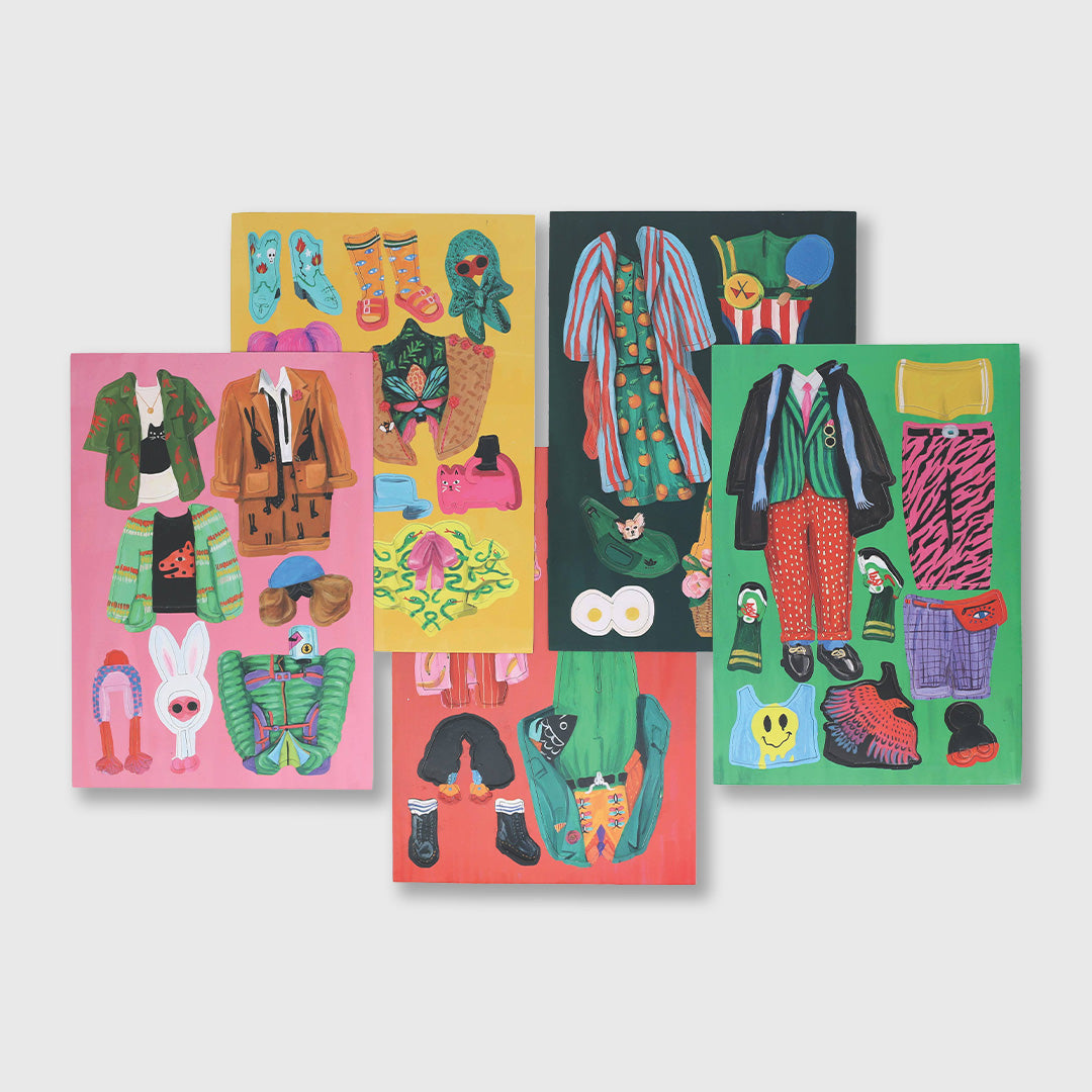 fearless fashion magnetic dolls