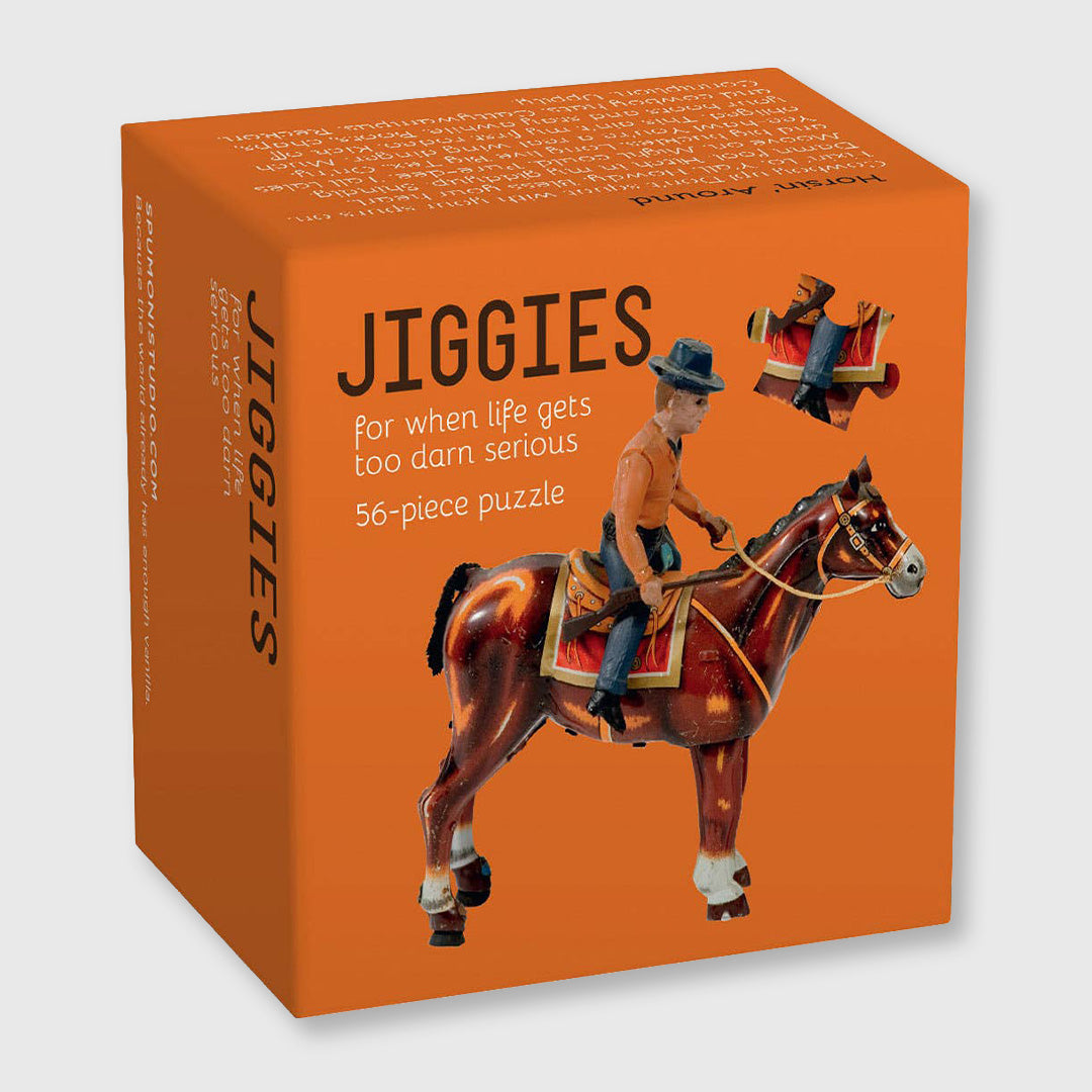 horsin' around - 56 piece jiggie puzzle