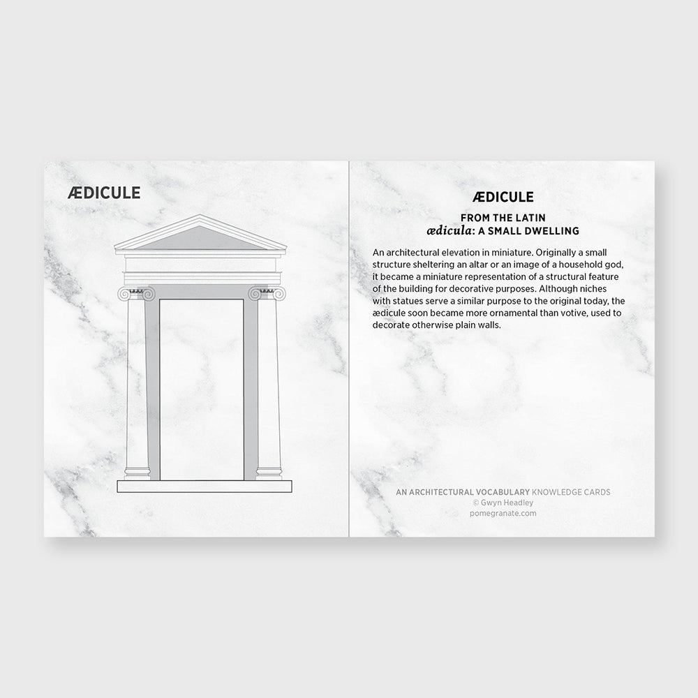 
                  
                    an architectural vocabulary knowledge cards
                  
                