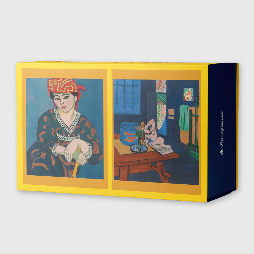 henri matisse - 120 piece double-sided jigsaw puzzle set