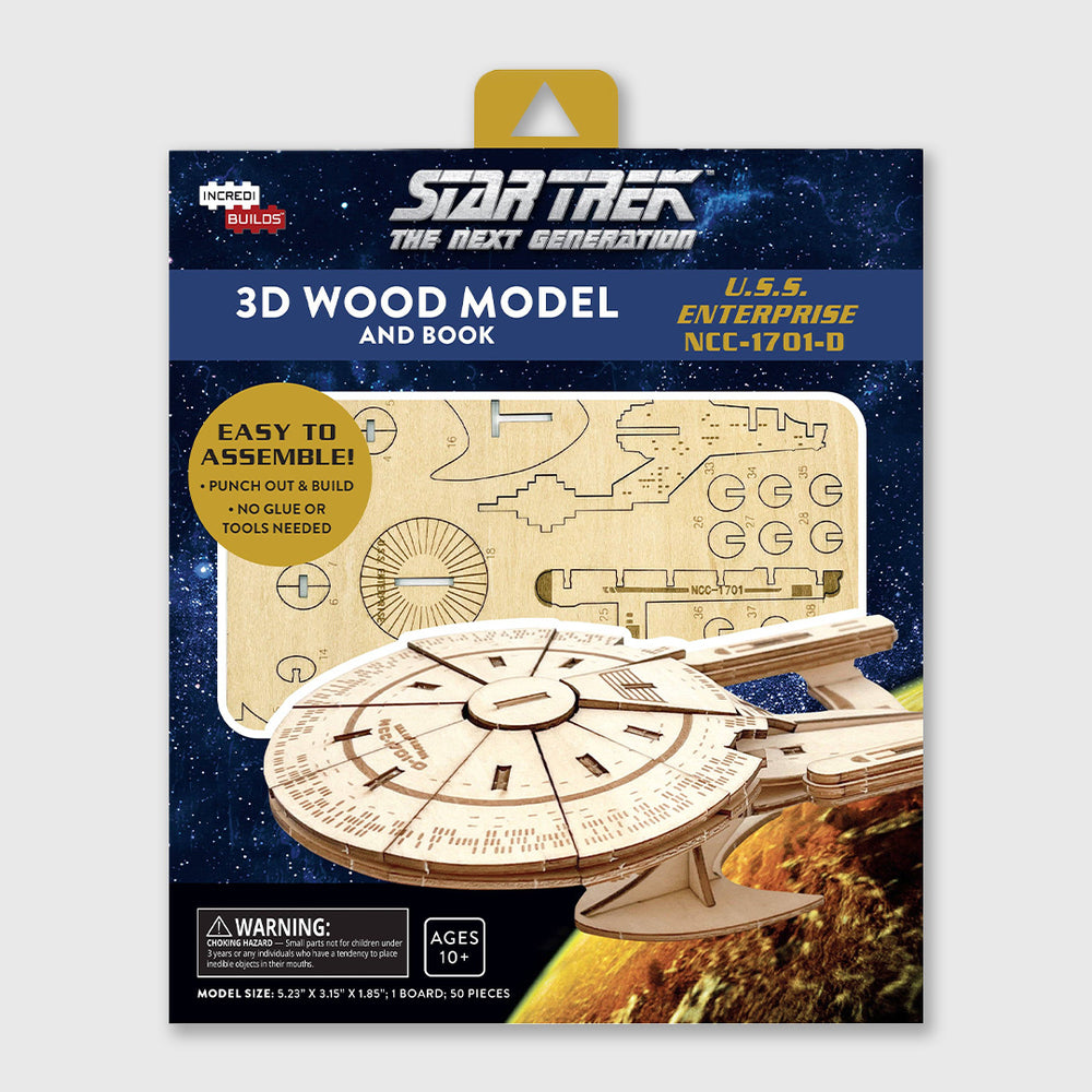 incredibuilds: star trek the next generation: u.s.s. model
