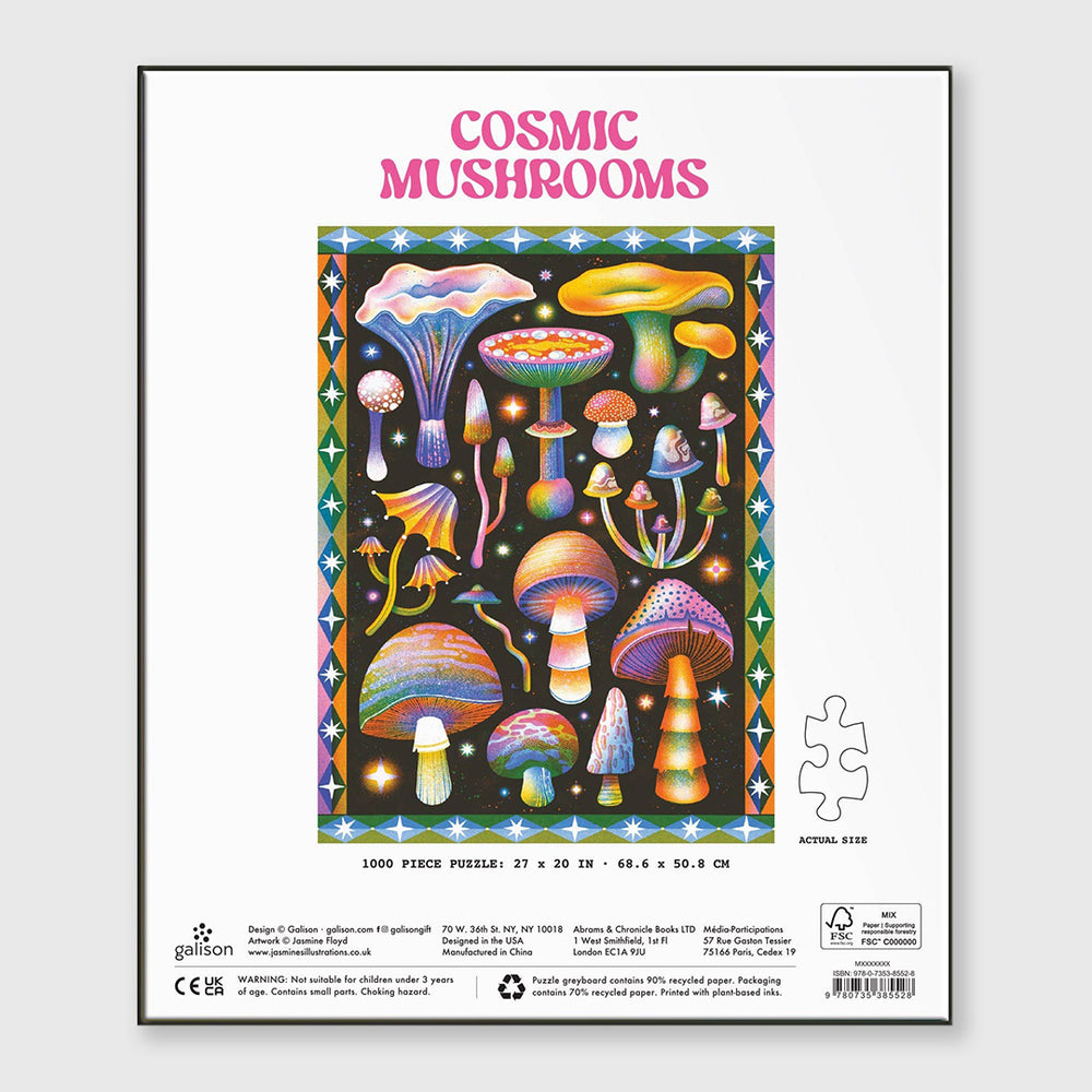 
                  
                    cosmic mushrooms - 1,000 piece jigsaw puzzle
                  
                