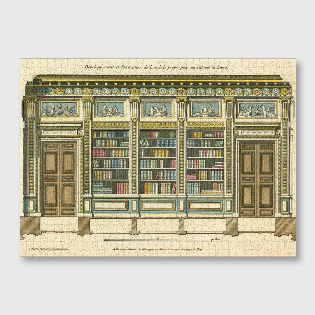 the library - 1,000 piece jigsaw puzzle