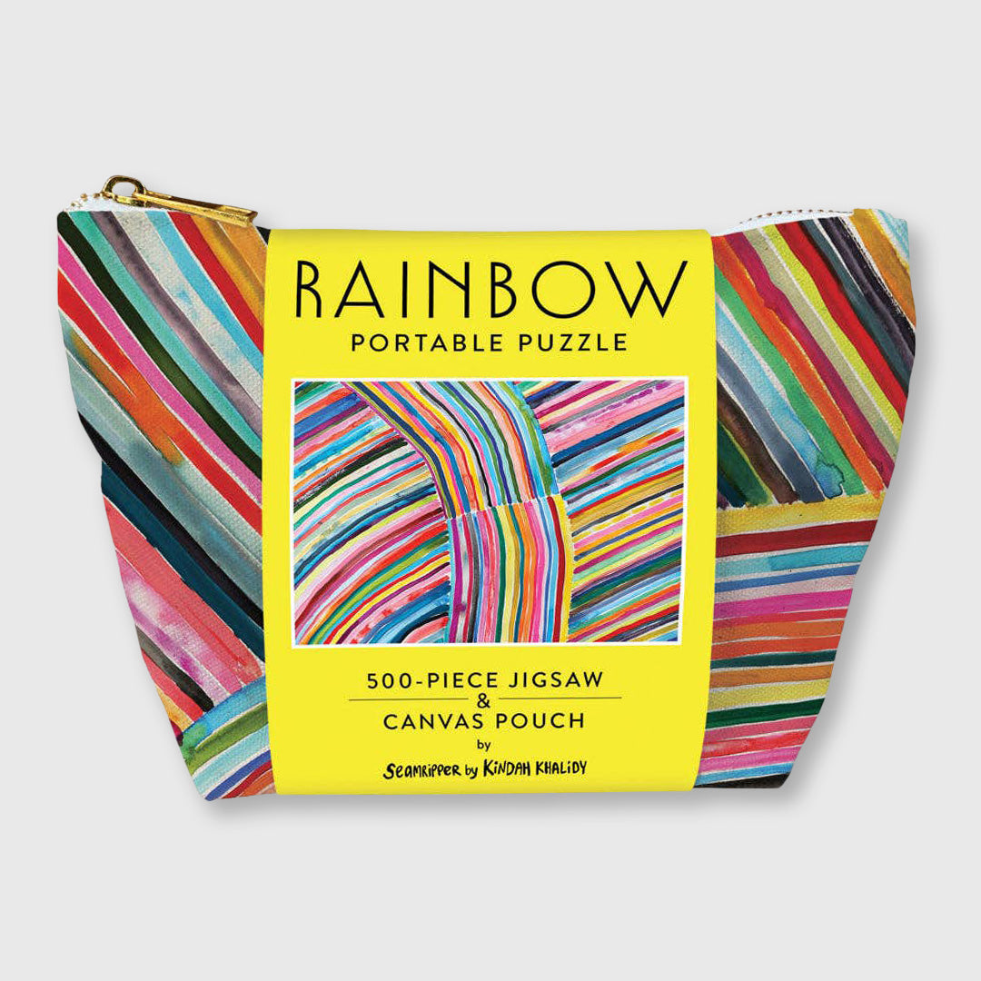 rainbow - 500 piece portable jigsaw puzzle