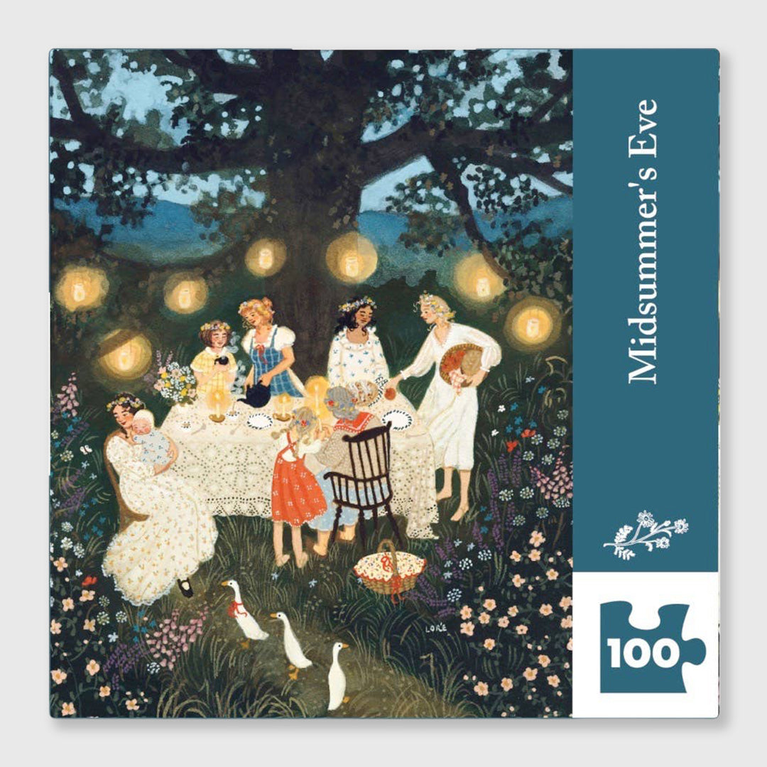 midsummer's eve mini - 100 piece mini jigsaw puzzle