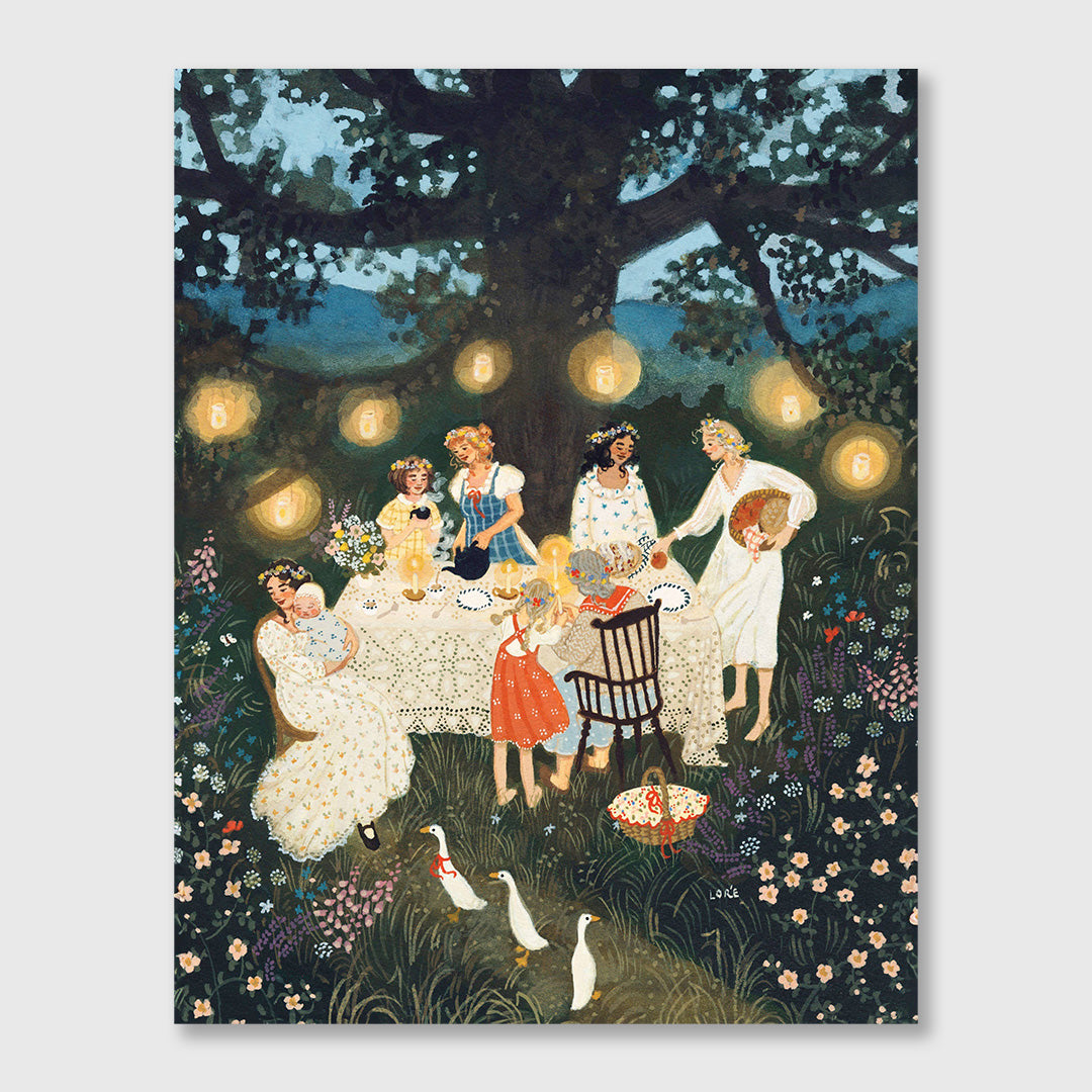 midsummer's eve mini - 100 piece mini jigsaw puzzle
