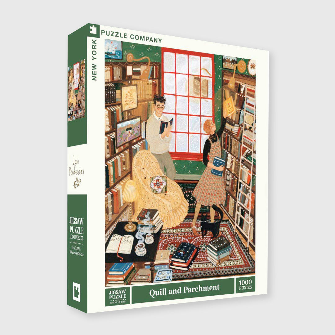 quill and parchment - 1,000 piece jigsaw puzzle
