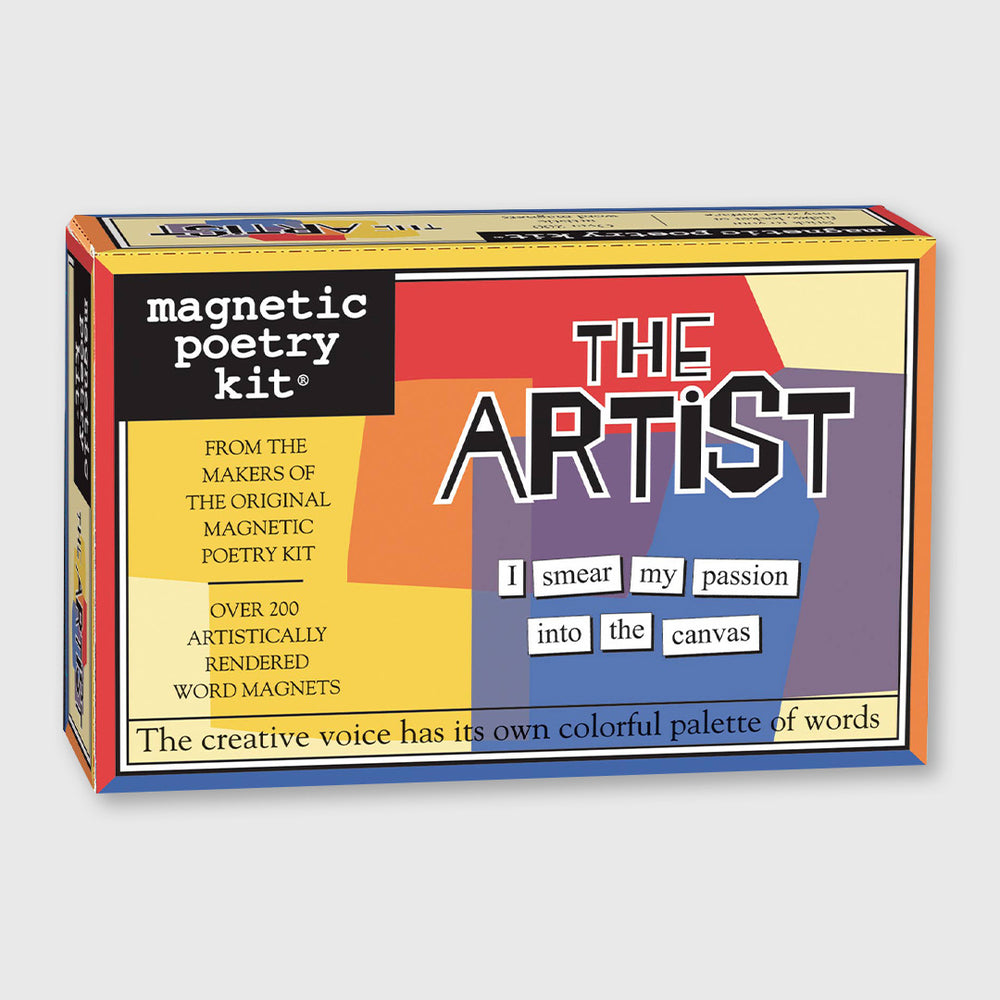 artist magnetic poetry kit