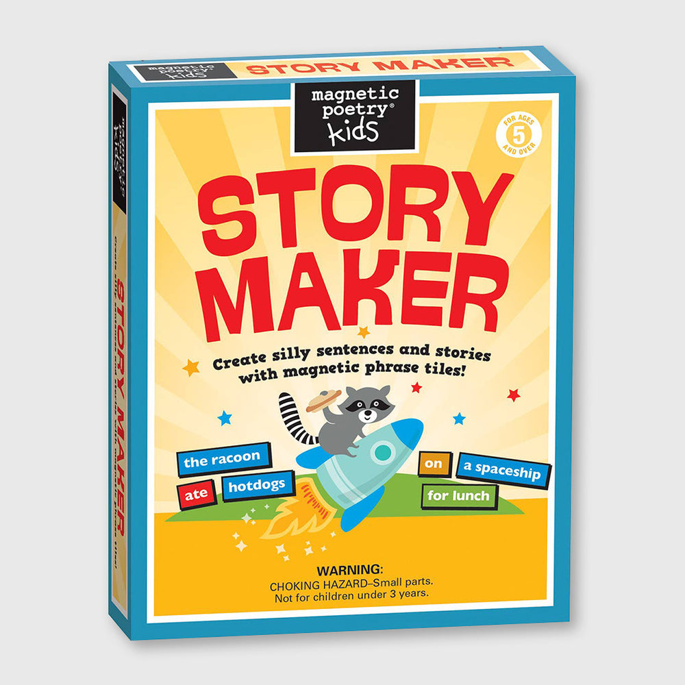 storymaker magnetic poetry kit for kids