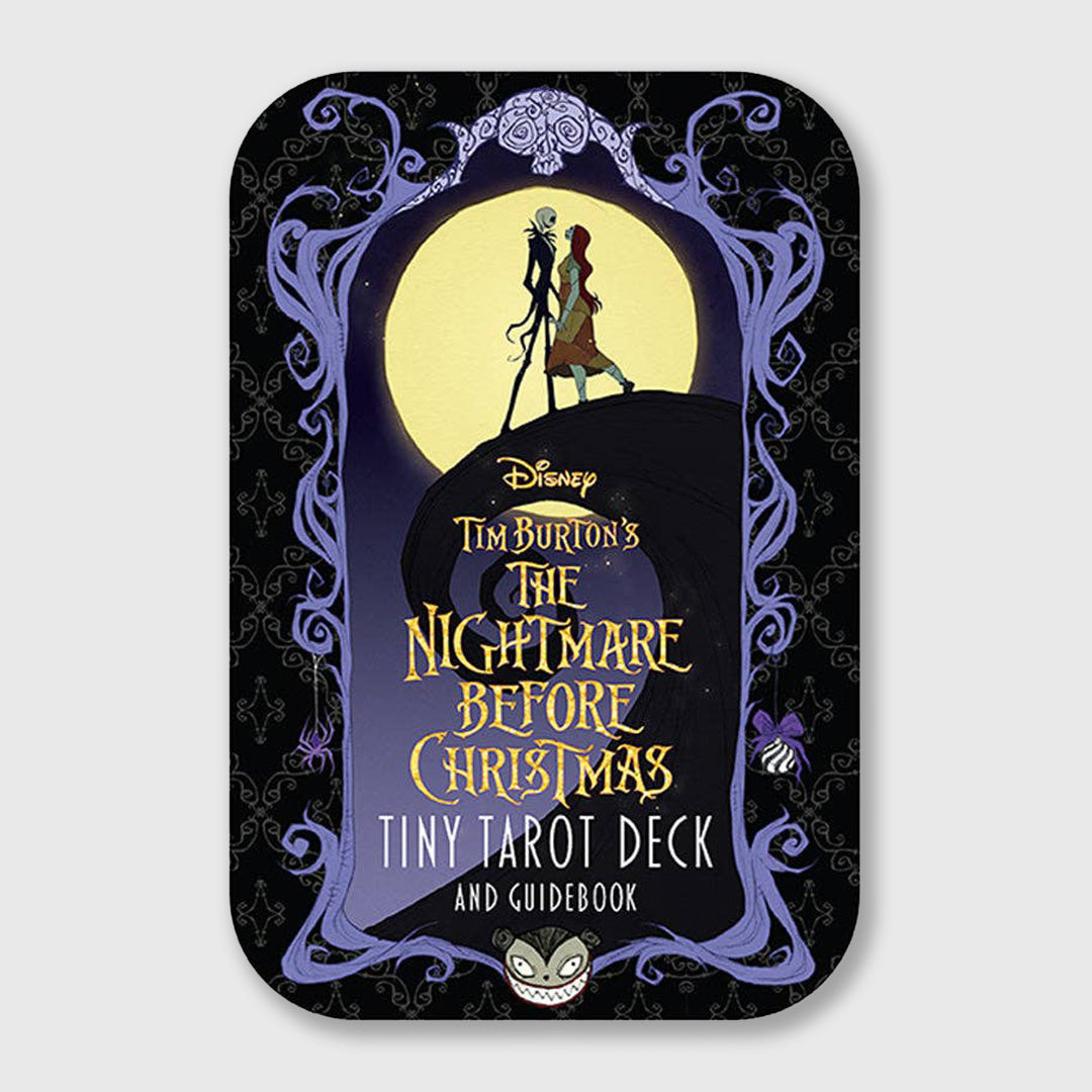 the nightmare before christmas tiny tarot deck & guide