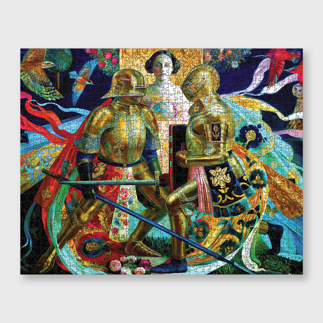 the duel - 1,000 piece jigsaw puzzle