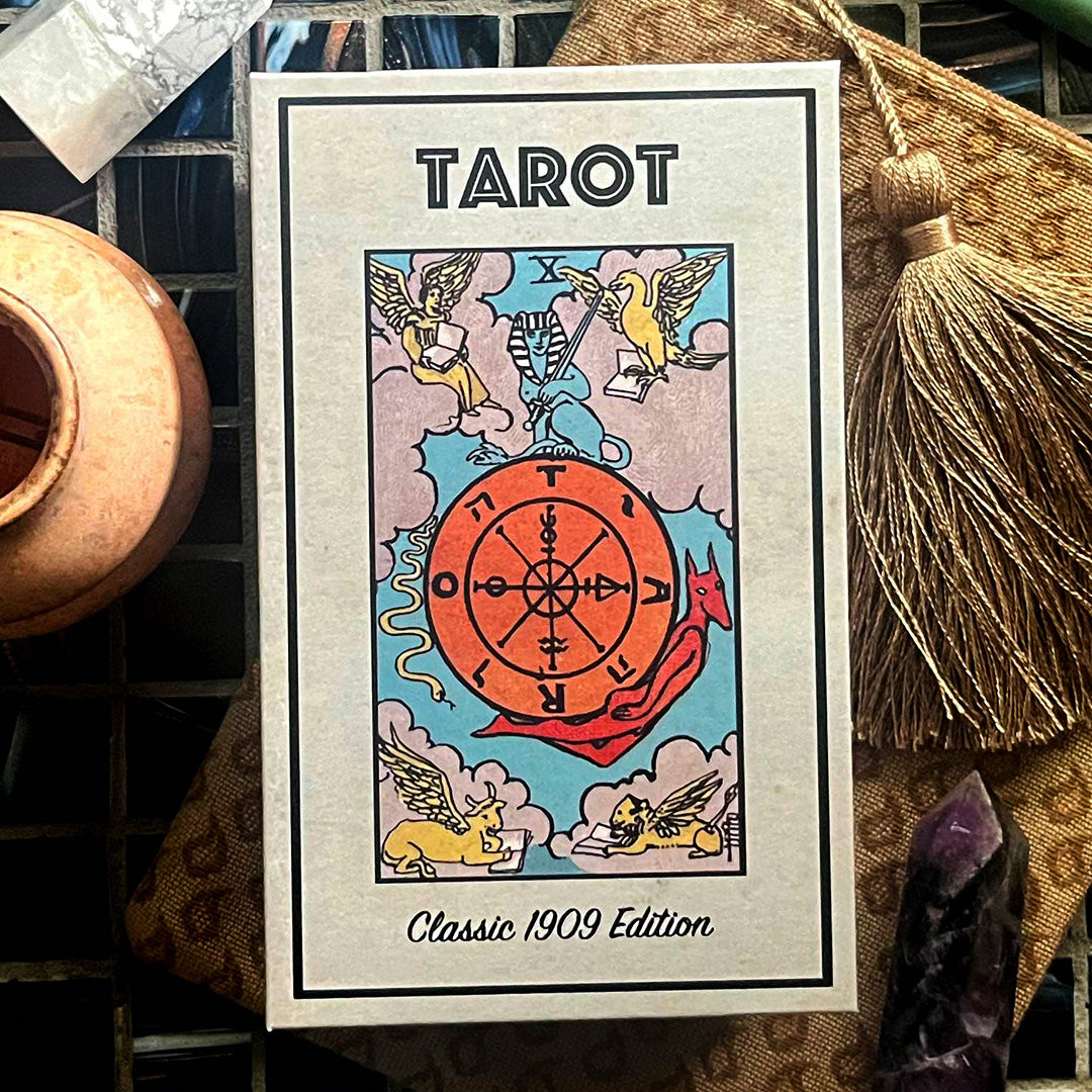 classic 1909 tarot deck & guide