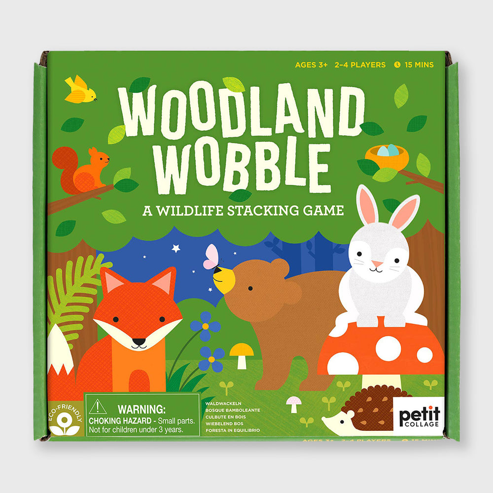 woodland wobble: a wildlife stacking game