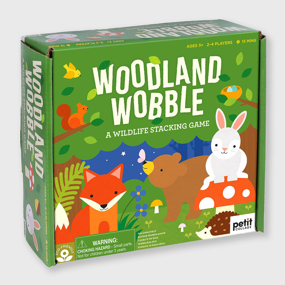 
                  
                    woodland wobble: a wildlife stacking game
                  
                