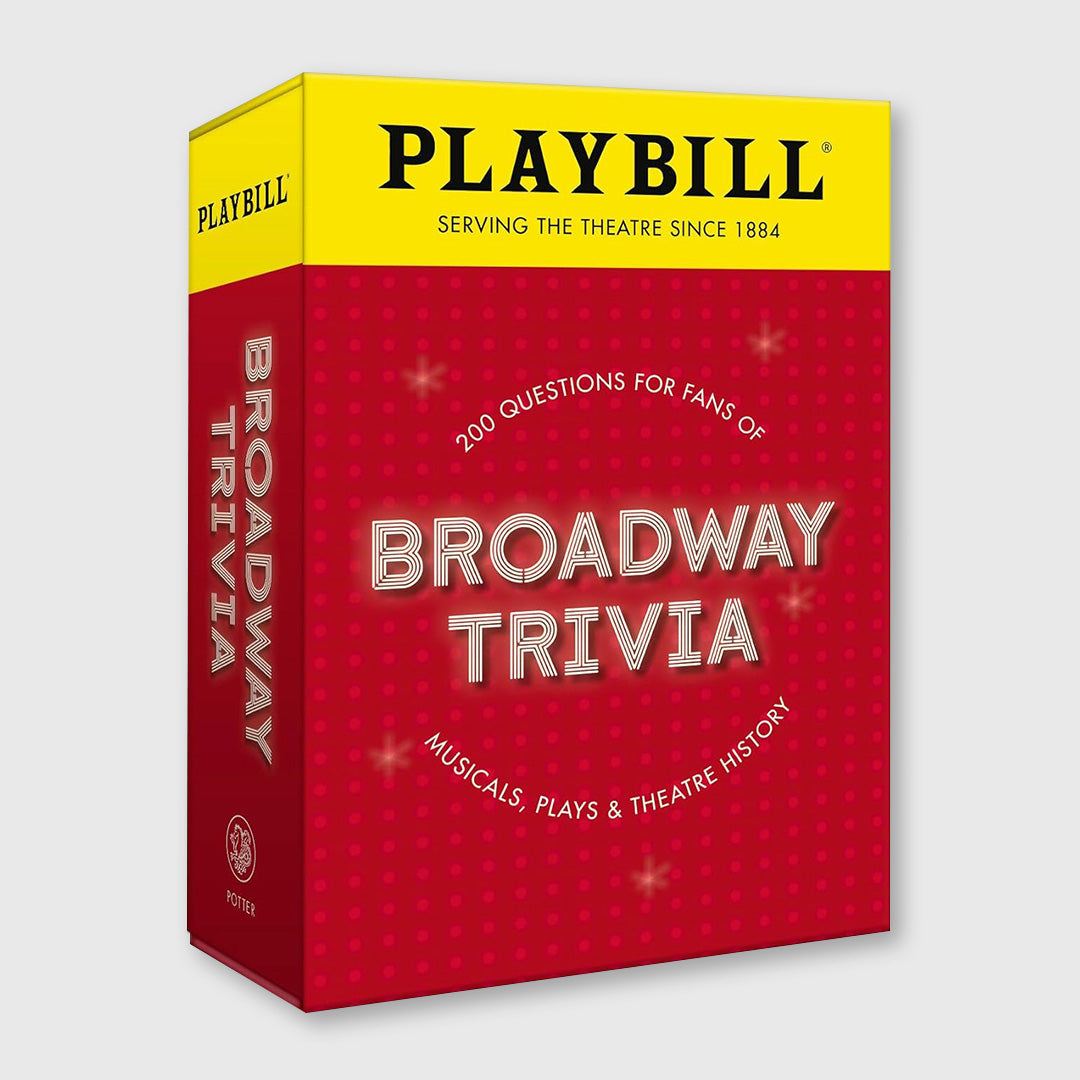 playbill broadway trivia