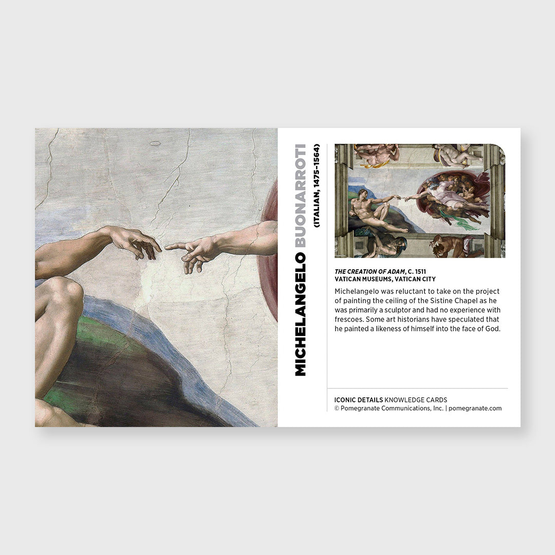 iconic details knowledge cards