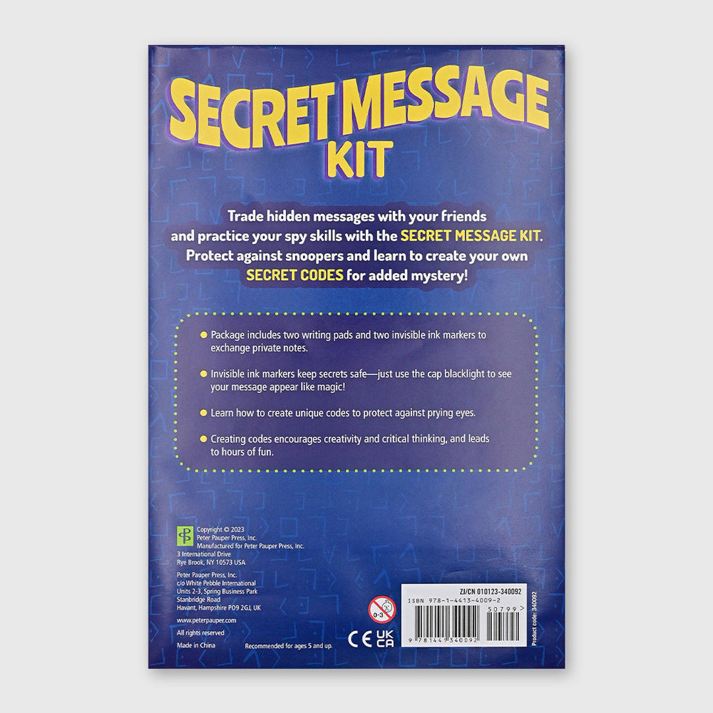 
                  
                    secret message kit
                  
                