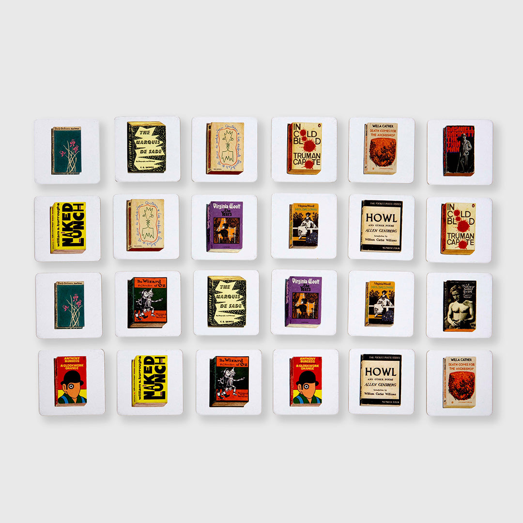 classic paperbacks memory game