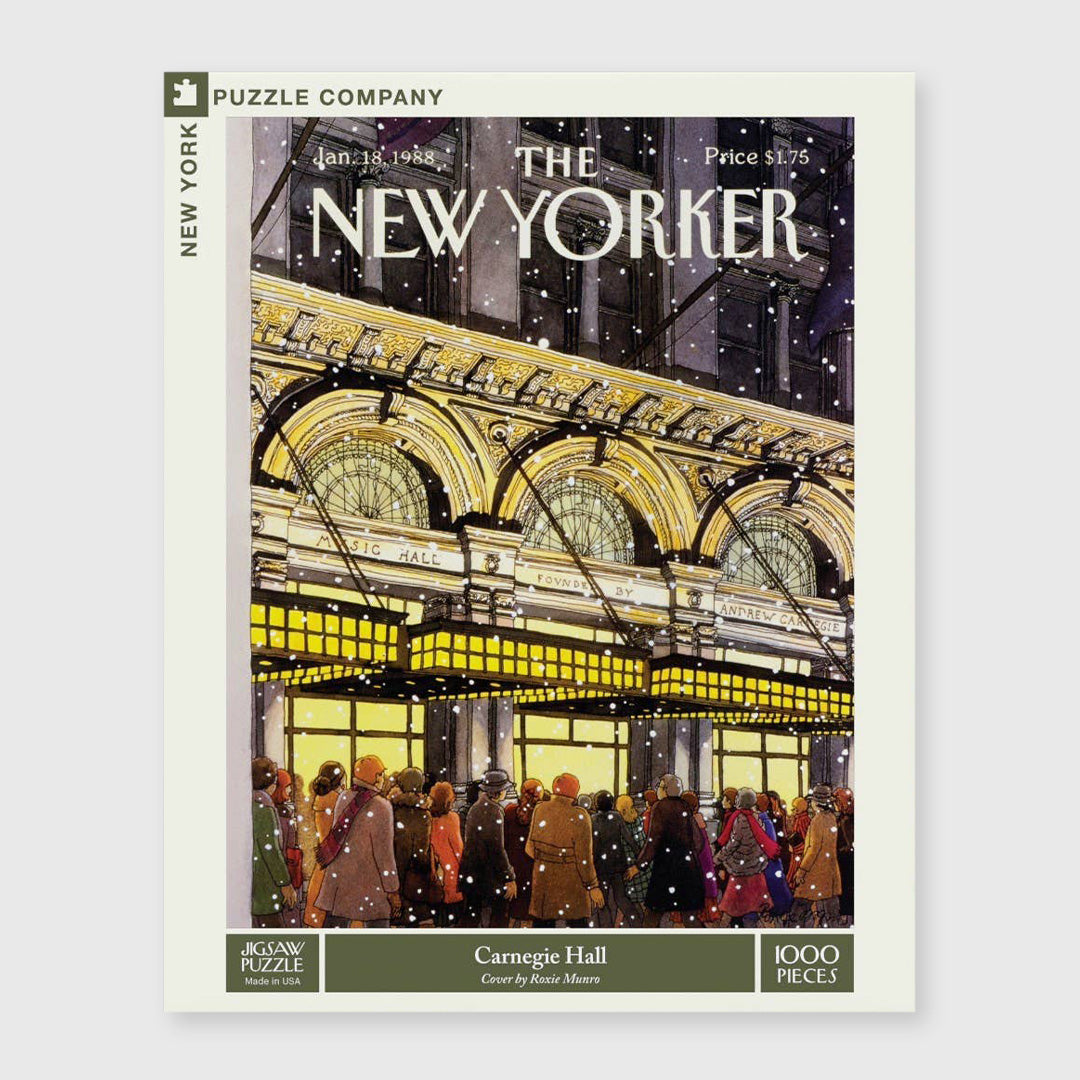 carnegie hall - 1,000 piece jigsaw puzzle
