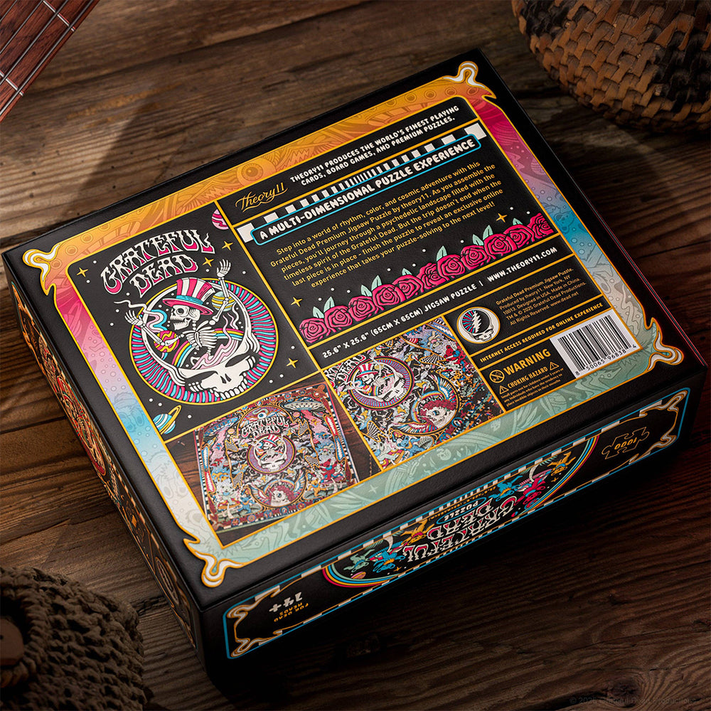 grateful dead 1 000 piece jigsaw puzzle Moonlight Arts Collective