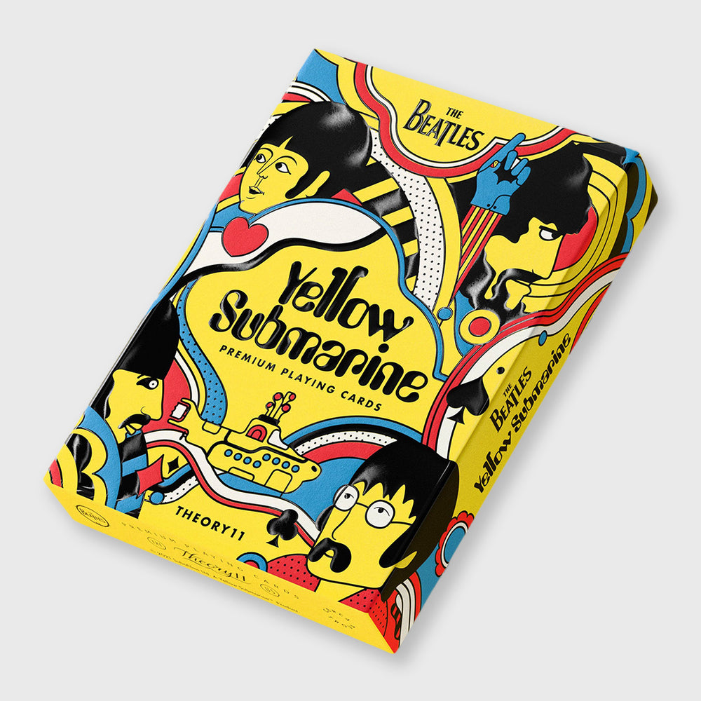 yellow submarine playing cards