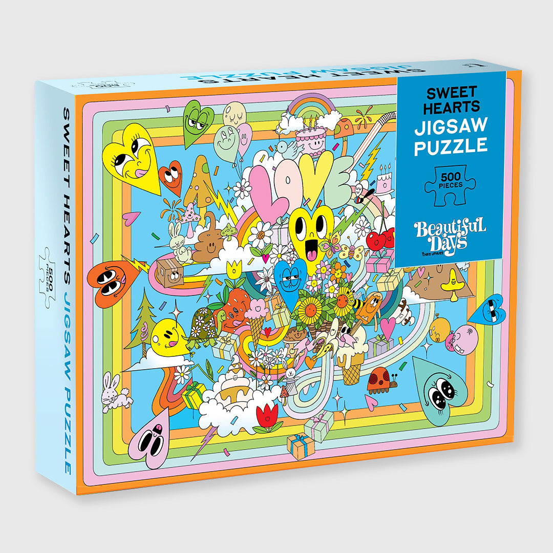 sweet hearts - 500 piece jigsaw puzzle