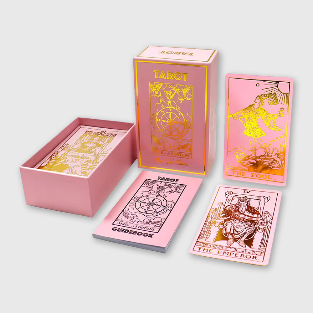 
                  
                    rose gold tarot & guide
                  
                