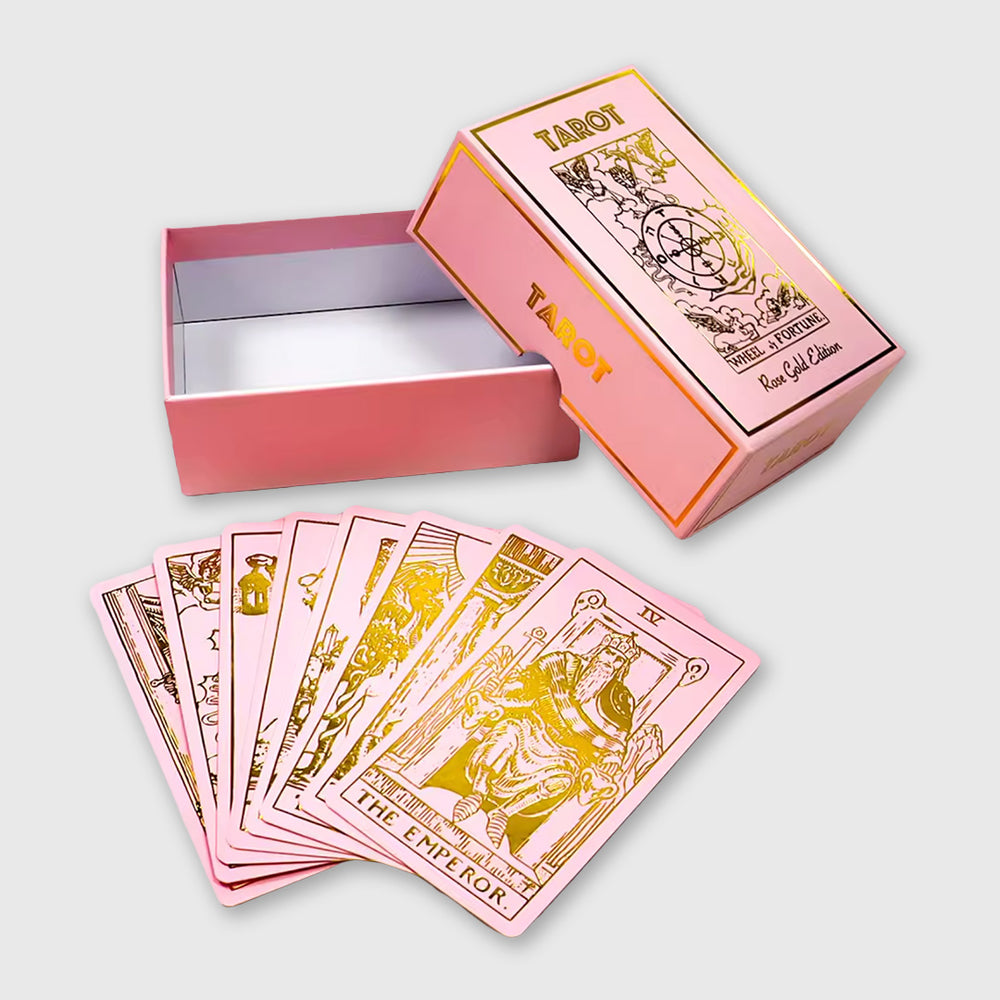 
                  
                    rose gold tarot & guide
                  
                