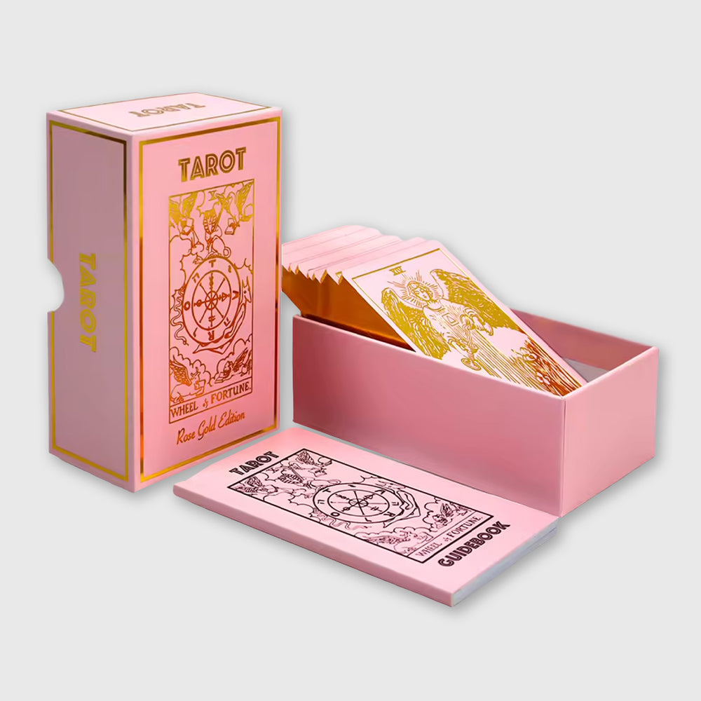 
                  
                    rose gold tarot & guide
                  
                