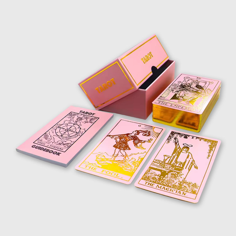 
                  
                    rose gold tarot & guide
                  
                