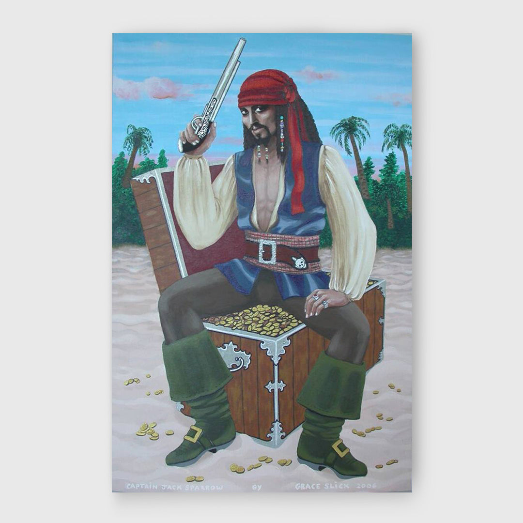 captain jack sparrow  - original artwork