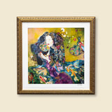 loves first bloom - standard edition in ornate gold frame