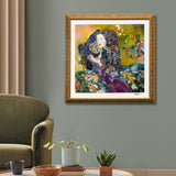 loves first bloom - oversized edition in ornate gold frame