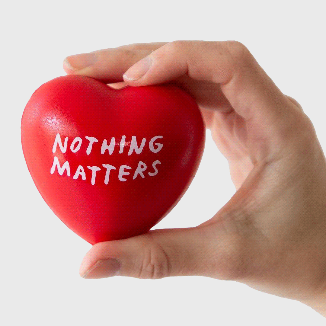 nothing matters stress toy – Moonlight Arts Collective