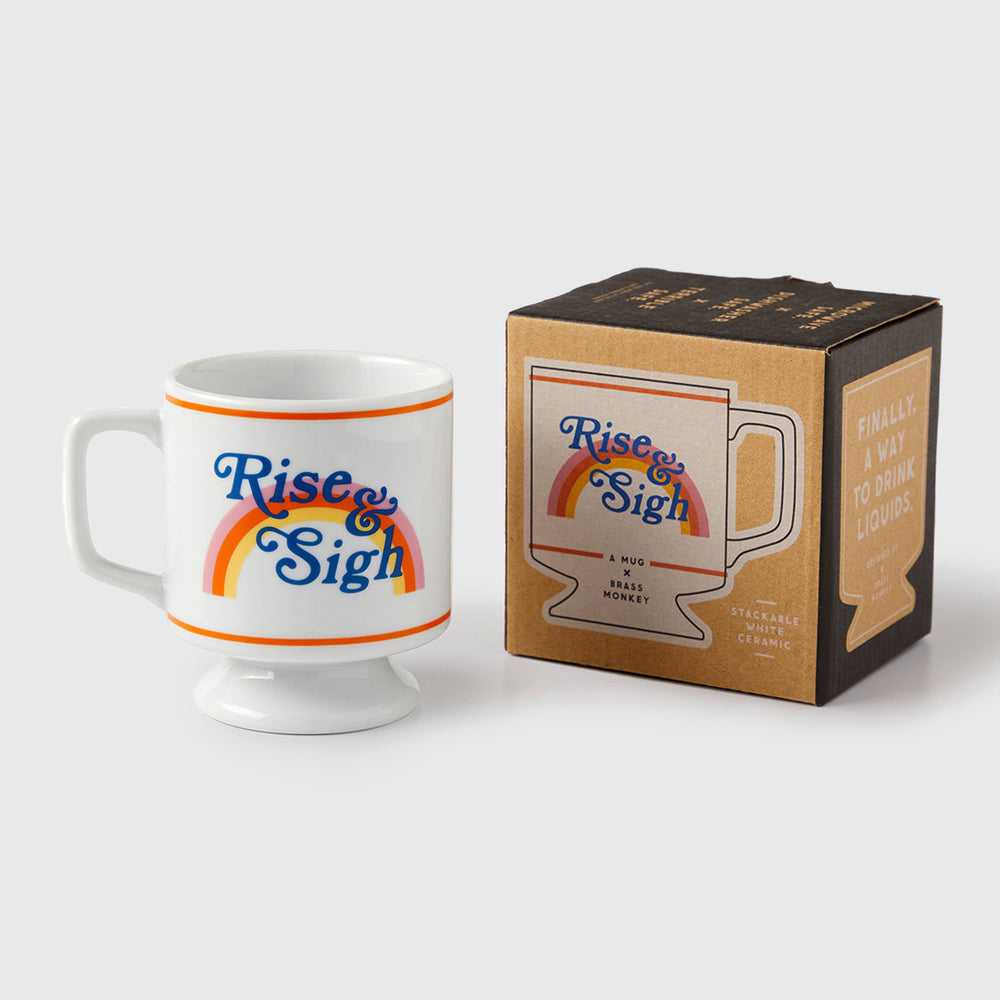 
                  
                    rise & sigh pedestal mug
                  
                