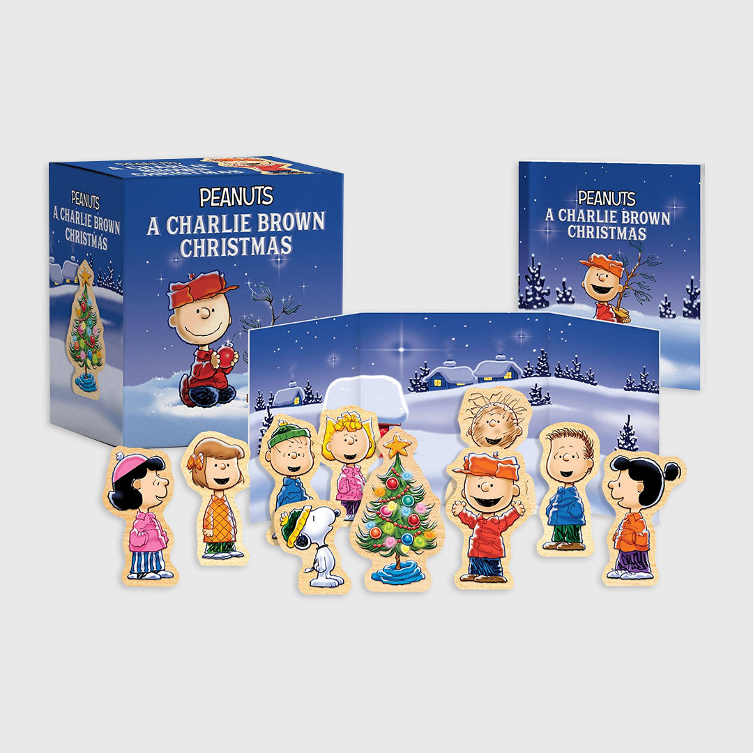peanuts: a charlie brown christmas wooden collectible set
