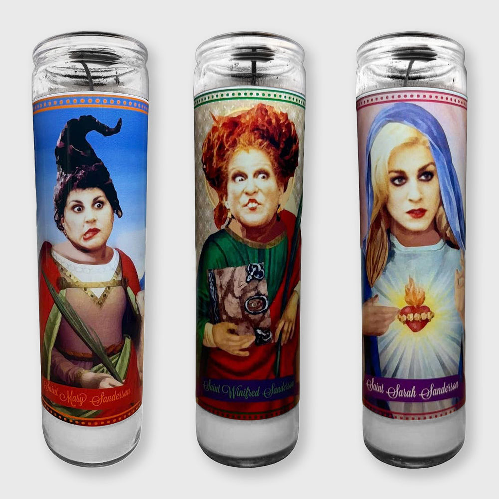 sanderson sisters altar candles set