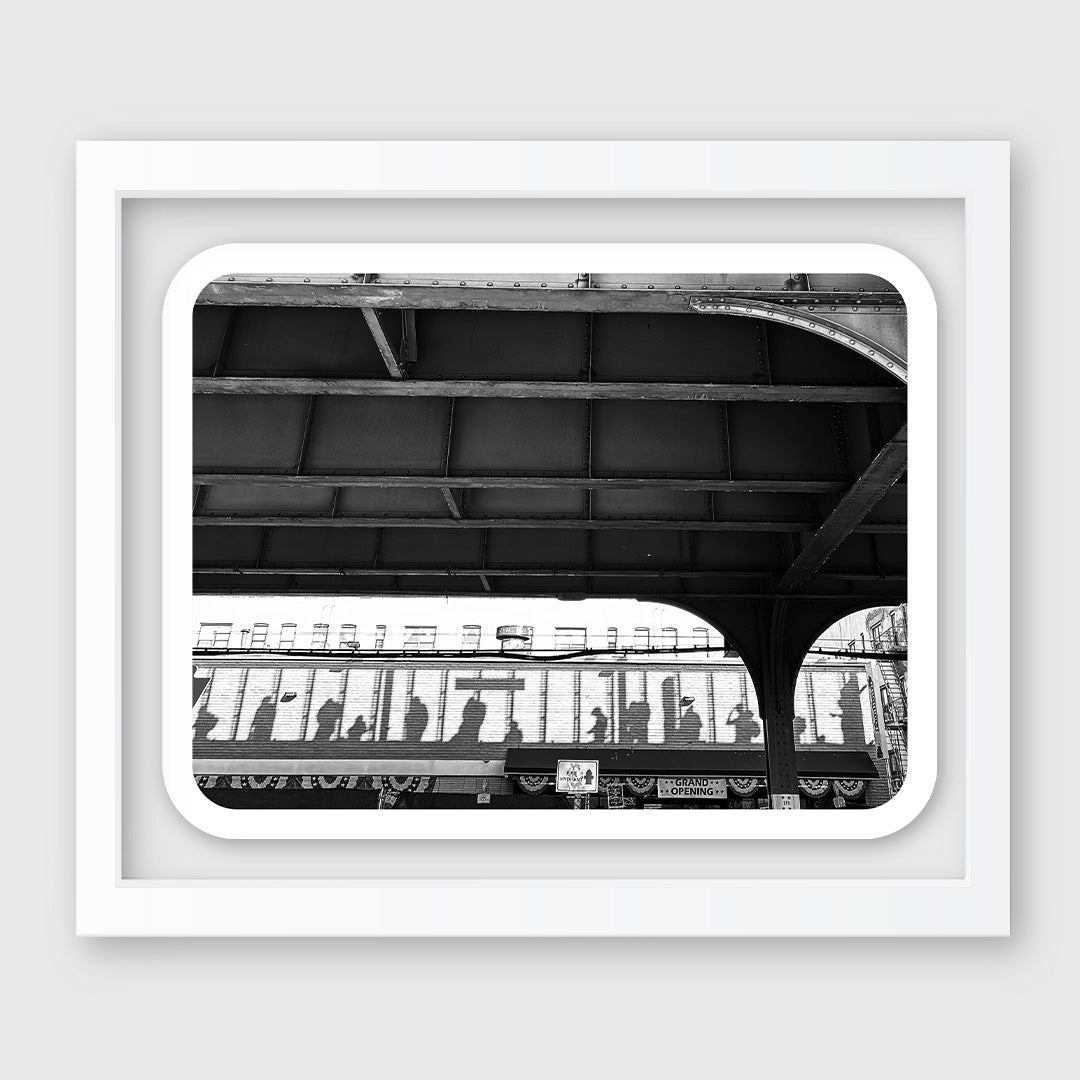 shadows under overpass - 6.5 x 5 inch edition