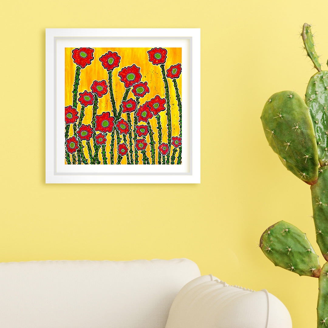 $50 - summer blooms - 12 x 12 inch edition