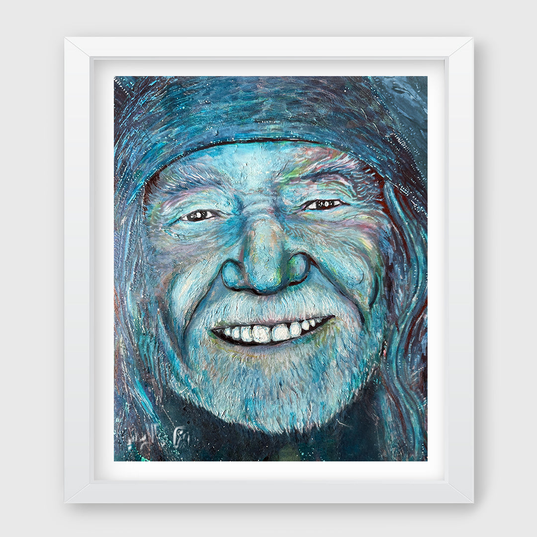 willie bluegrass - 13 x 16 inch edition